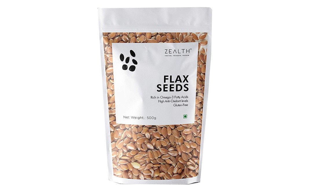 Zealth Flax Seeds    Pack  500 grams